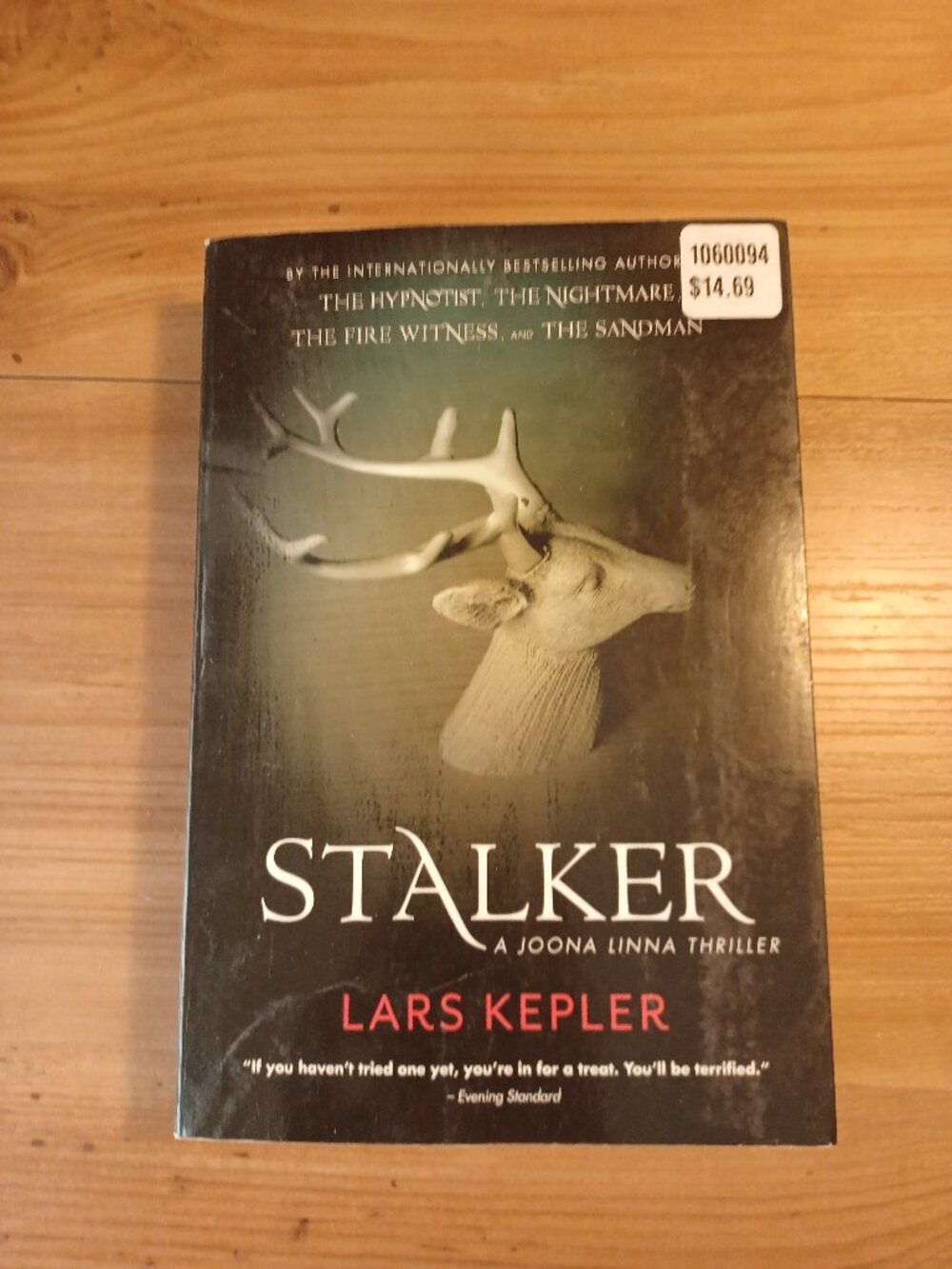 Stalker ( The Joona Linna Series) By Lars Kepler Book